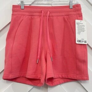 NWT Lululemon Scuba High Rise Shorts 5" In Sakura Pink Size 8